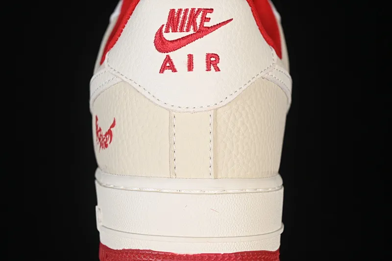 All categories Nk Air Force 1 Air Force series Nk Air Force 1 Low Air Force low top Nike Air Force 1'07 Low Year of the Horse limited edition White and red horse hair Chinese style Air Force 1 low top casual sneakers XL1979-145